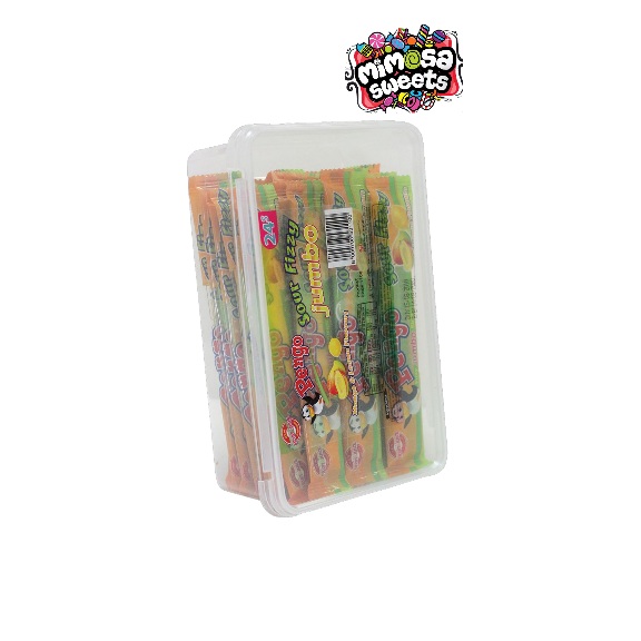 Oya Pengo Sour Fizzy Jumbo Mango & Lemon Tub 24's