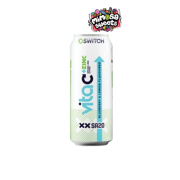 Switch SA20 Vita C Blueberry & Lemon 500mlx24 - MIMOSA SWEETS
