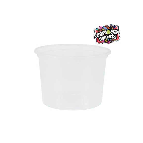 Plastic Tubs 500mlx100