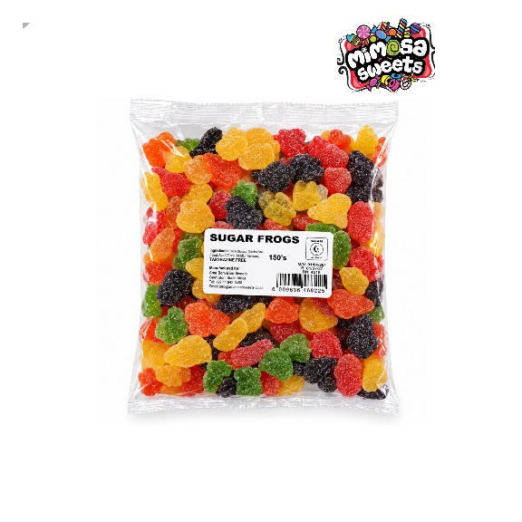 Cartoon Candy Yummy Gummy Sugar Frogs 150's