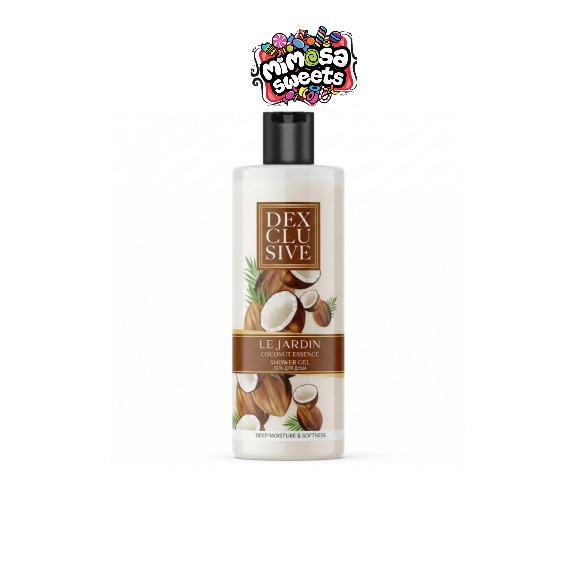 Dexclusive Le Jardin Coconut Essence Shower Gel 400ml - MIMOSA SWEETS