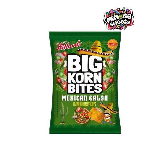 Willards Big Korn Bites Mexican Salsa 120g