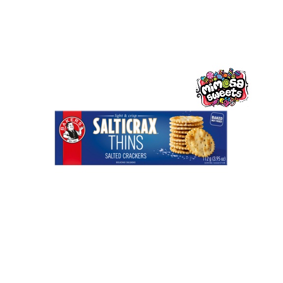 Bakers Salticrax Thins 112g