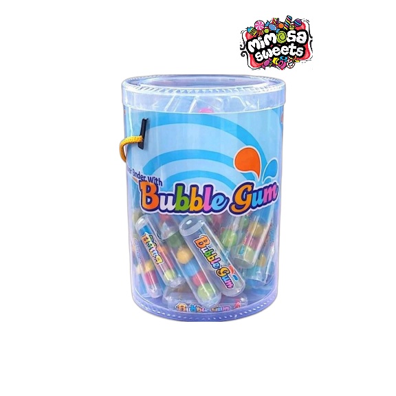 Yabil Cylinder Bottle With Bubblegum 50's