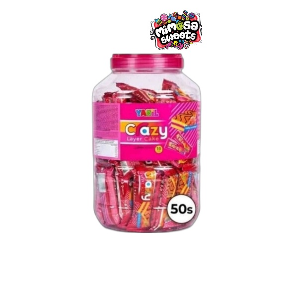 Yabil Crazy Layer Cake Strawberry 50's