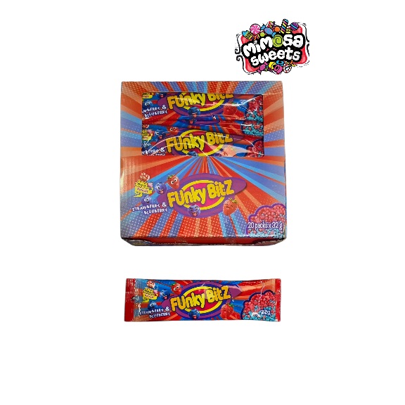 Ama Bom Funky Bitz Strawberry & Blueberry 32gx20