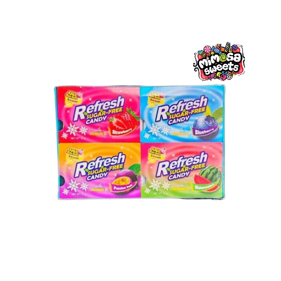 Ama Bom Refresh Sugar Free Candy 10gx24