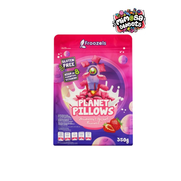Froozels Planet Pillows Strawberry & Yoghurt 350g