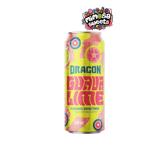 Dragon Energy Drink Guava Lime 500mlx24
