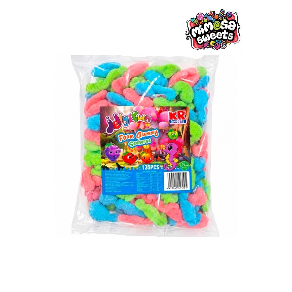 Krs Jelly Fun Foam Gummy Seahorse 750g