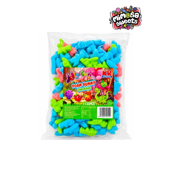 Krs Jelly Fun Foam Gummy Dinosaur 750g