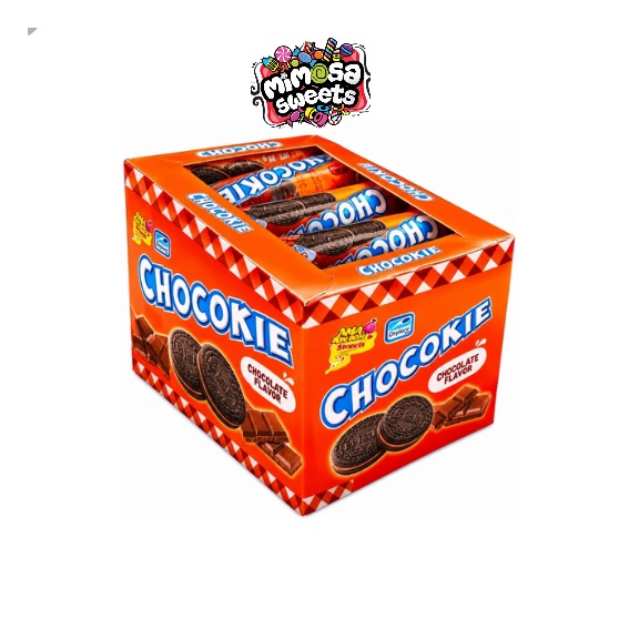 Ama Bom Biskio Chocokie Sandwich Biscuits Chocolate Box 25gx20