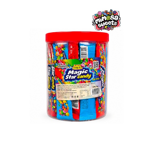 Ama Bom Magic Star Candy 50's