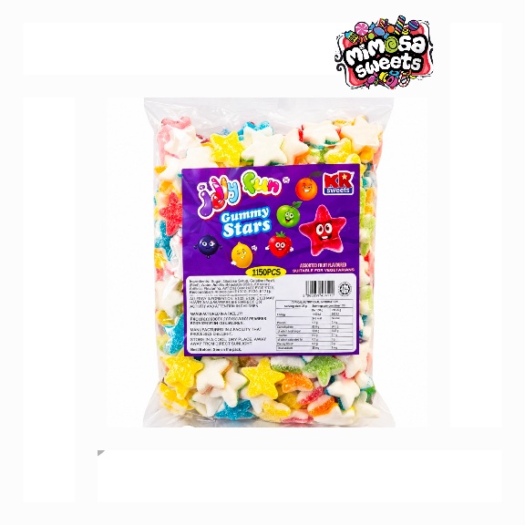 Krs Jelly Fun Gummy Stars 750g