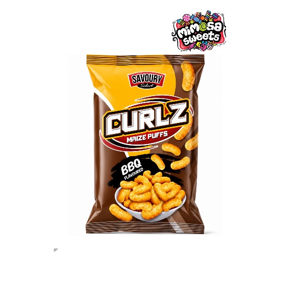 Savoury Select Curlz Bbq 100g