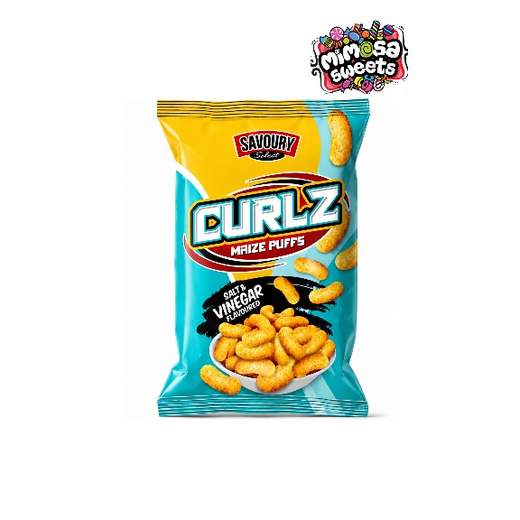 Savoury Select Curlz Salt & Vinegar 100g