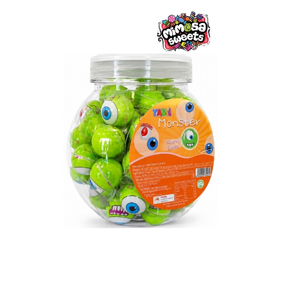 Yabil Monster Gummy Candy 50's