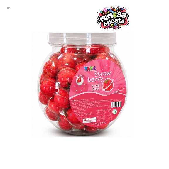 Yabil Strawberry Gummy Candy 50's