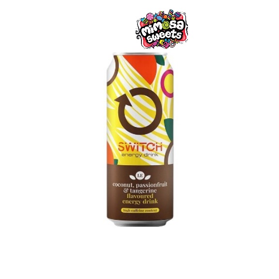 Switch Energy Drink Coconut, Passionfruit & Tangerine 500mlx24
