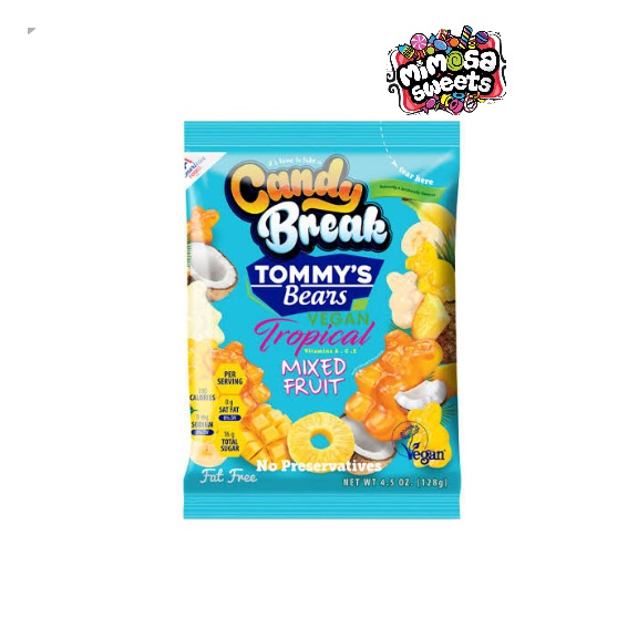 Candy Break Tommys Bears Tropical 128g