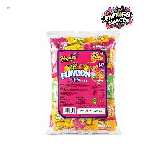 Ama Bom Funbon Mix Fruit 100's