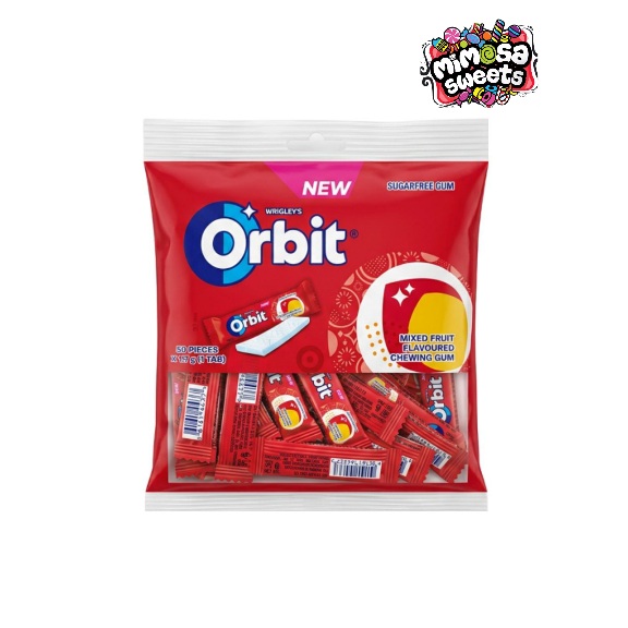 Wrigleys Orbit Mixed Fruit 50's
