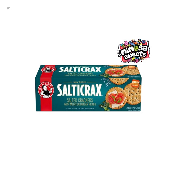 Bakers Salticrax Mediterranean Herbs 200g