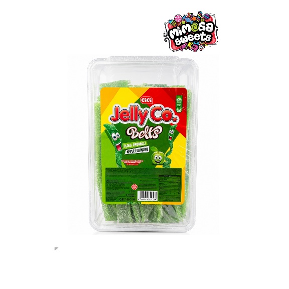 Cici Jelly Co Sour Belts Apple 100's