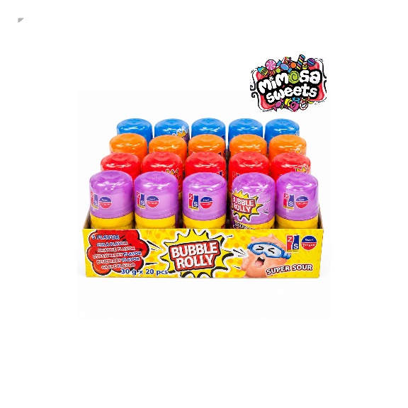 Zs Bubble Rolly Sour 20's