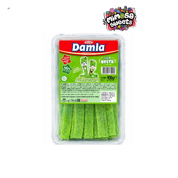 Tayas Damla Sour Belts Apple 100's