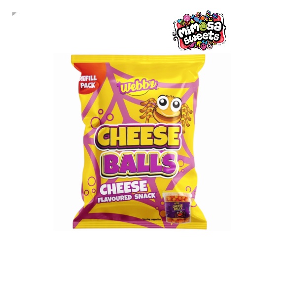 Webbz Cheese Balls 100g