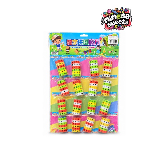Number Puzzle Tube 16's