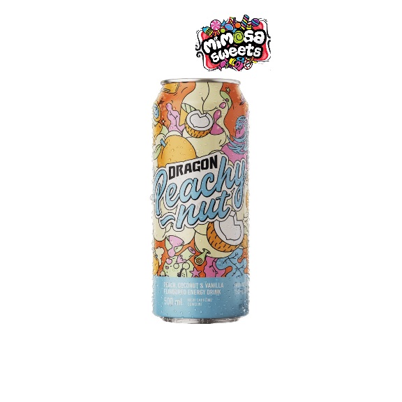 Dragon Energy Drink Peachy Nut 500mlx24