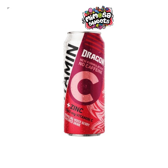 Dragon Energy Drink Vitamin C Mixed Berry 500mlx6