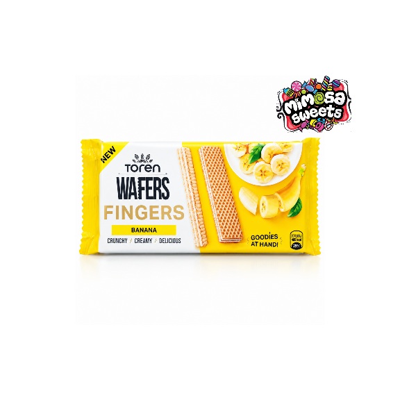 Toren Wafers Fingers Banana 145g