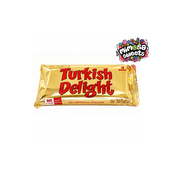 Trojan Turkish Delight White 129g