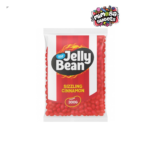 Mr Jelly Bean Sizzling Cinnamon 300g