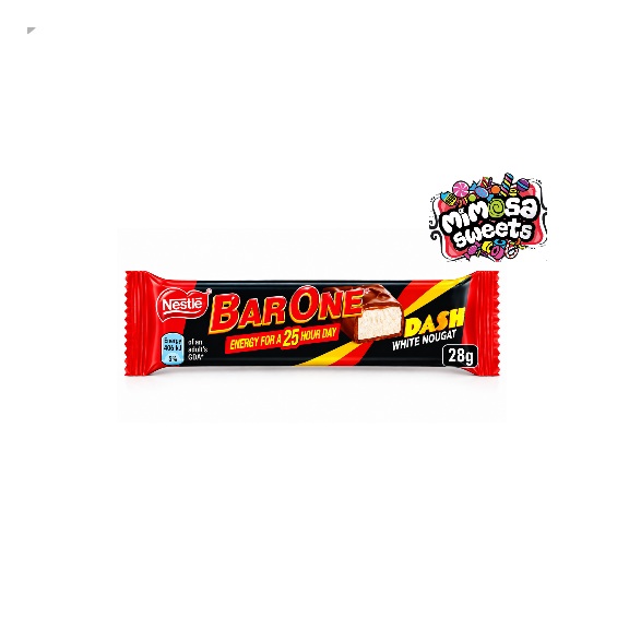 Nestle Bar One Dash White Nougat 28gx40