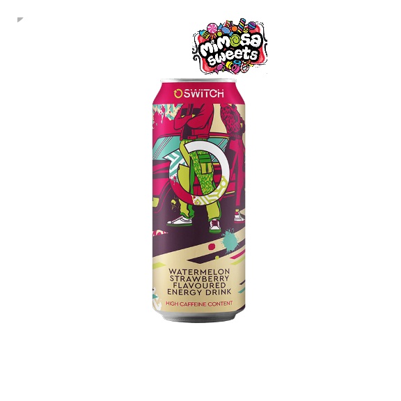Switch Energy Drink Watermelon Strawberry 500mlx24