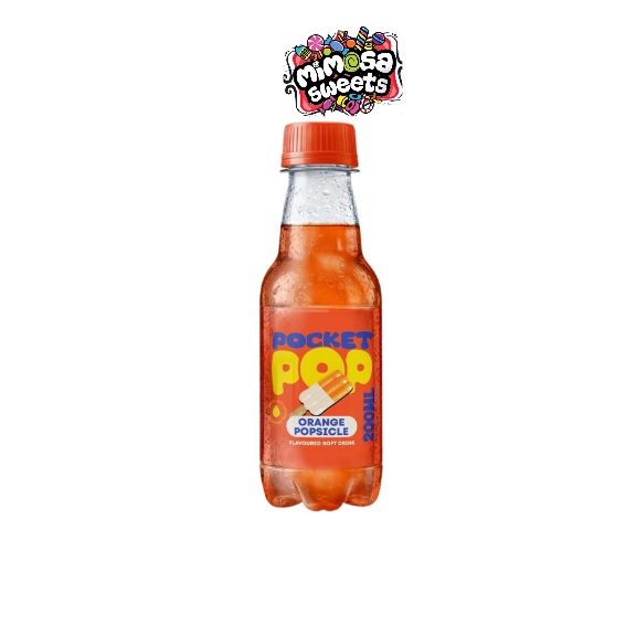 Rocket Pop Orange Popsicle 200mlx12